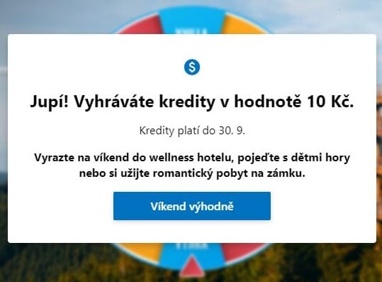slevomat kolotoč štěstí výhra